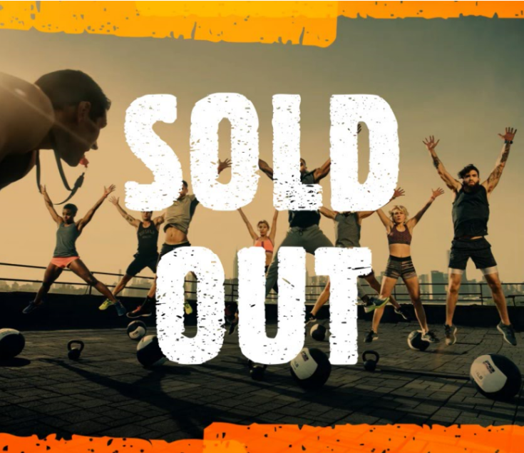 Sold out boot camp
